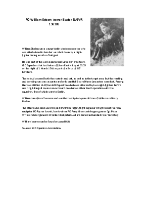 A preview of a PDF biography for Bladen, William Egbert Trevor